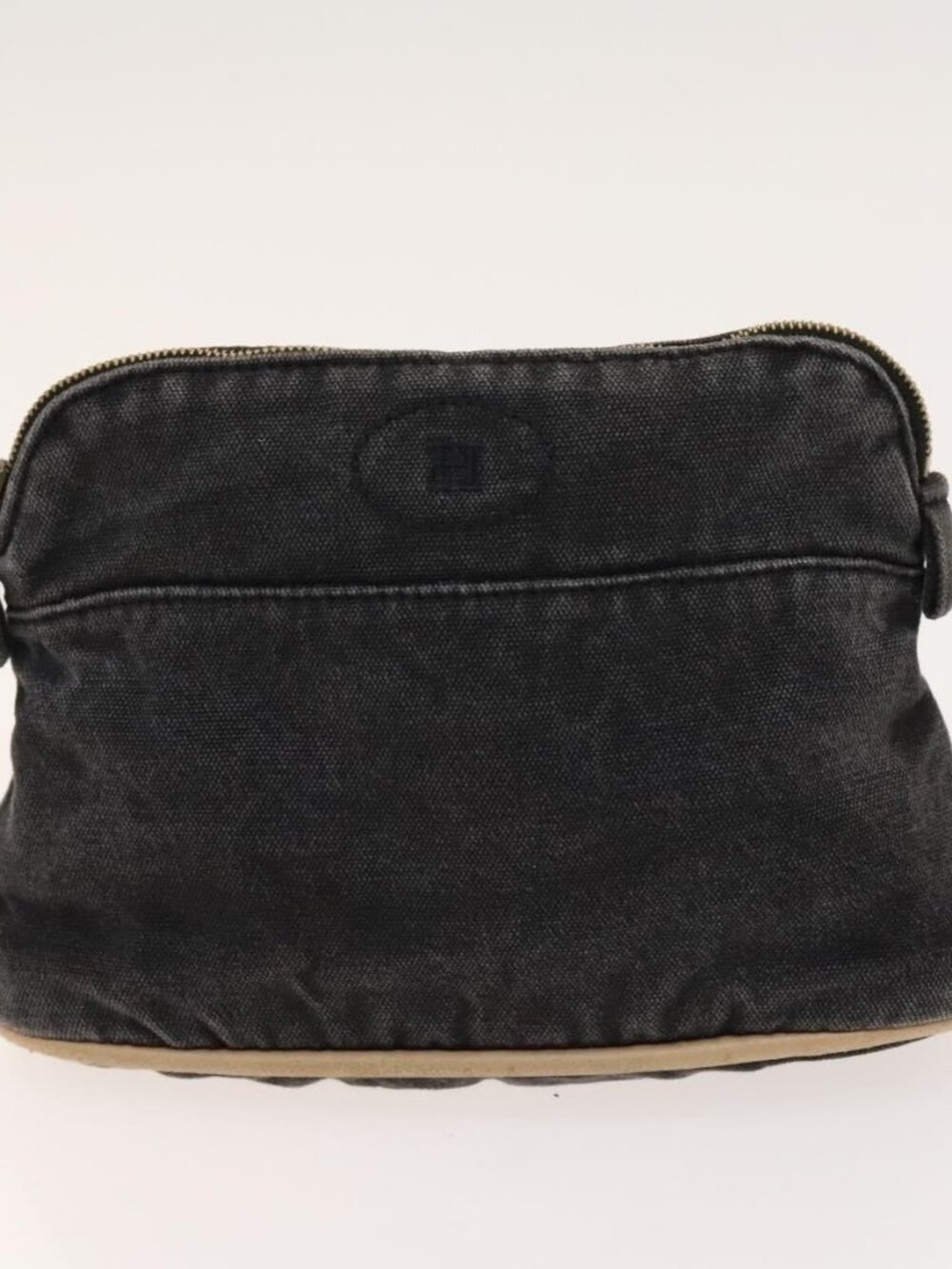 HERMES Bolide Pouch Canvas 2 Set Black Auth bs26741 - Picture 4 of 15